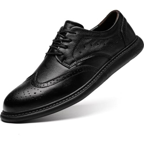 2021 new men dress shoes high quality leather formal shoes men big size 37-47 oxford shoes for men fashion office shoes men