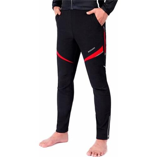 Downhill Cross-Country Outdoor Bicycle Fashion Zipper Hit Color Sports Bottoms Mens Cycling Leisure Breathable Stretch Pants