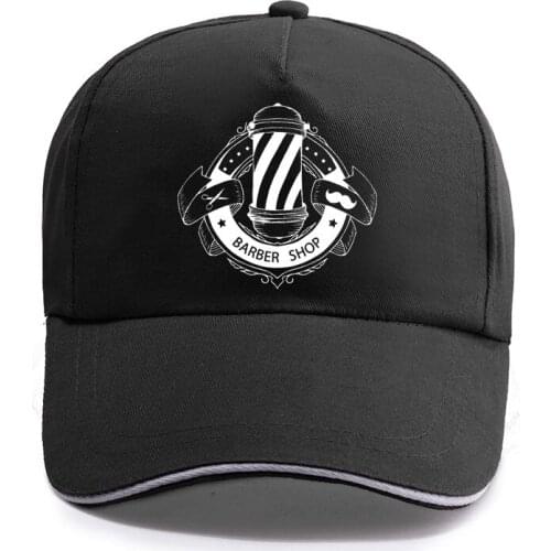 New Summer Barber Shop Haircut Shavers Baseball Cap Unisex Women Men Cotton Hat Snapback Hats Trucker Caps