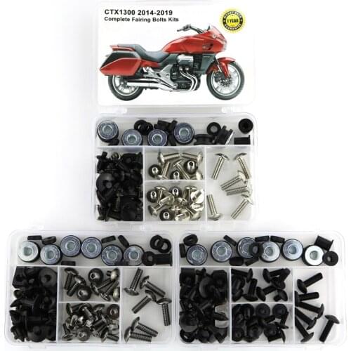 Fit For Honda CTX1300 CTX 1300 2014 2015 2016 2017 2018 2019 Motorcycle Full Fairing Bolts Kits Screw Washer Nuts Fastener Steel