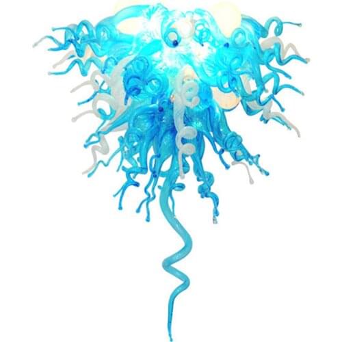 Most Popular Borosilicate Glass Hotel Lobby Decor Hanging LED Chandelier