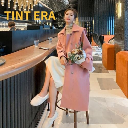 TINT ERA Womens Blue Coats