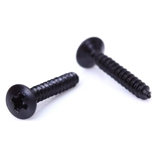 Tooyful High Quality 1 Pair Guitar String Tree Guide Retainer Black for Style Electric Musical String Guitar Parts