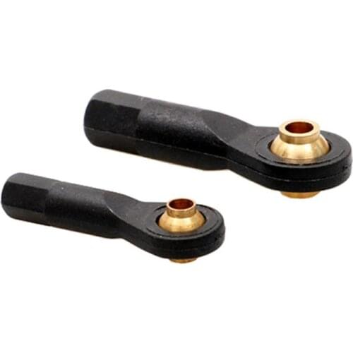 10pcs M2.5 M3 Ball Joint Push Rod Turn Buckle Servo Linkage Connector Tie Rods End Nylon Head Holder for RC Aircraft Spare Part