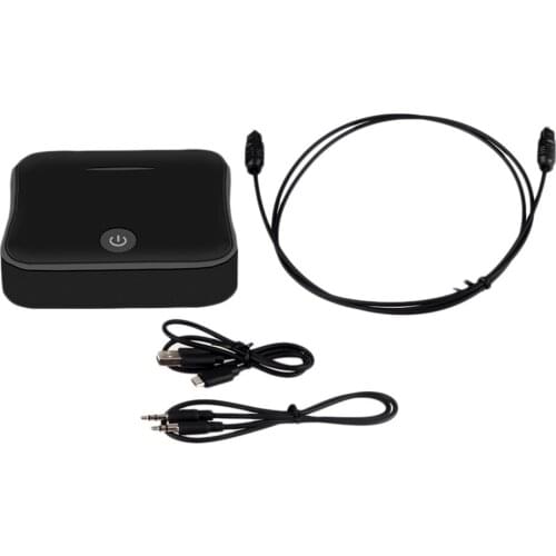 2-in-1 Bluetooth 5.0 Transmitter Receiver AptX Audio Adapter for TV SPDIF AUX