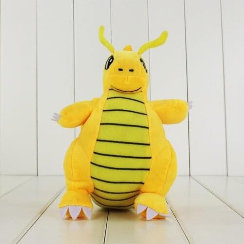 23cm Dragonite Japanese Anime Soft Stuffed Plush Doll Kids Toys