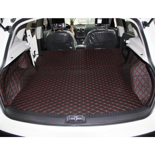2020 3D Leather Car Trunk Mat Cargo Liner for Nissan Qashqai 2006 2007 2008 2010 2012 Nissan Dualis Rug Carpet