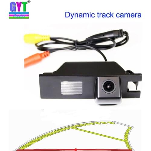 Dynamic Trajectory Tracking car Rear view parking camera For Opel Corsa DVectra CAstra H Zafira Meriva Vectra FIAT Grande Punto