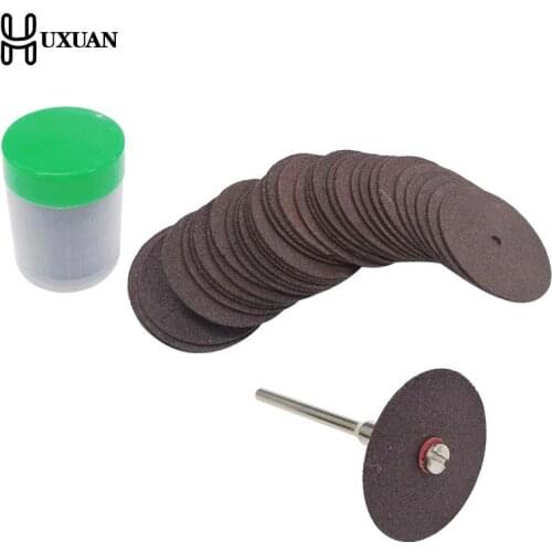 36pcs Dremel Accessories 24mm Cutting Disc Reinforced Cutting Wheel Rotary Saw Disc Tool Grinding Tool Family Standing Tools