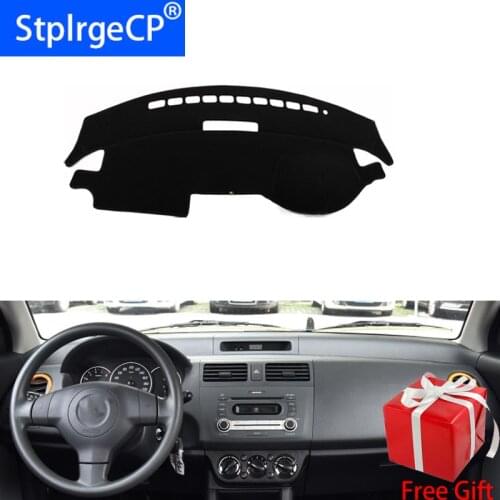For SUZUKI Swift 2005 2006 2007 2008-2016 Car Styling Dash Mat Dashmat Dashboard Sticker Cover Sun Shade Dash Board Cover Carpet