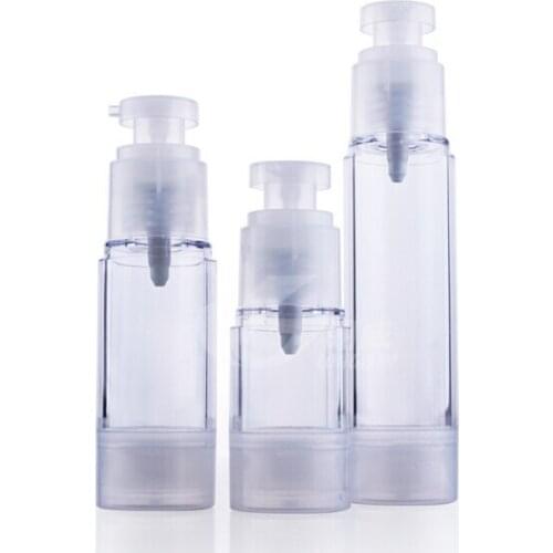 Capacity 50ml 200pcs/lot AS transparent vacuum bottles, plastic vacuum points bottling, bottle vacuum presses