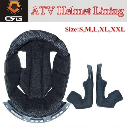 Hot sale Motorcycle helmet Inner Padding Inner Lining fully removable washable lining perfect for ATV Series(CRG ATV 1-8) helmet