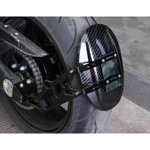 Motorcycle For Kawasaki Z1000 2014 2015 2016 2017 Rear Fender ABS Aluminum Cover Mudguard With Mounting Bracket Z1000 2014-2017