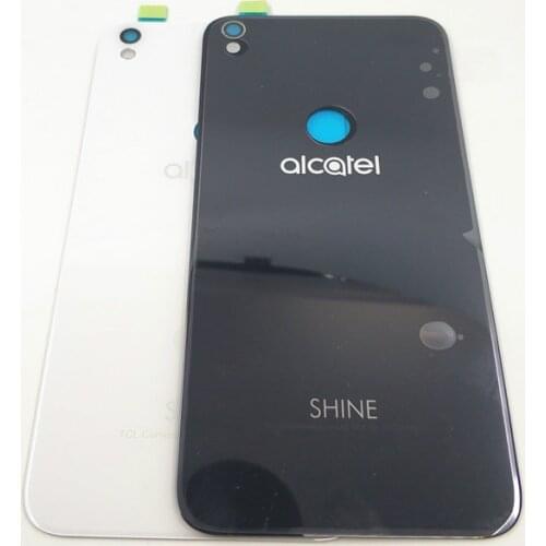 Battery Door Housing Case For Alcatel One Touch Shine Lite OT5080 5080X 5080A 5080U 5080F 5080Q 5080D Back Cover Glass