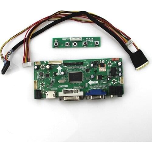 M.NT68676 LCD/LED Controller Driver Board(HDMI+VGA+DVI+Audio) For PQ 3QI-01 1024*600 LVDS Monitor Reuse Laptop