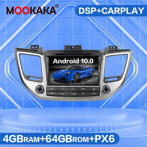 Android 10.0 Radio For Hyundai Tucson IX35 2014 - 2018 Car Stereo Multimedia Cassette Recorder DVD Player PX6 GPS Navi Head Unit