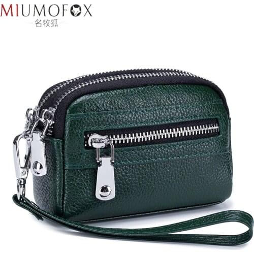 MIUMOFOX Women's Wallets With Zippers