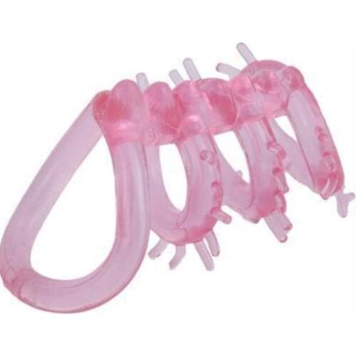 Mens 18+ Cock Ring Condoms With Tendrils Penis Rings Extender Erection Cover Ejaculation Delay Sex Shop Toys For Man Couples