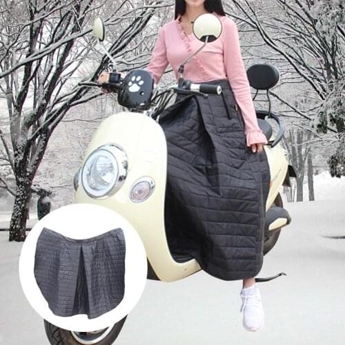 Womens Electric Motorcycle Winter Riding Windshield Quilt Rain and Windshield Skirt Knee Pads Waist Pads Leg Shields