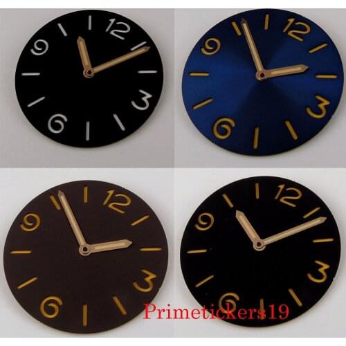 For 6497 6498 Hand Winding Movement Sandwich Watch Dial Hands 4 models Wristwatch Parts