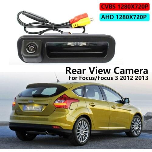 NEW-for Ford Focus 3 2012 2013 Rear View Camera 170 degree Wide Angle CVBS+AHD Starlight Night Vision Reversing Camera