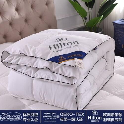 Hotel quilt Hilton duvet double spring autumn and winter is thickened quilt core
