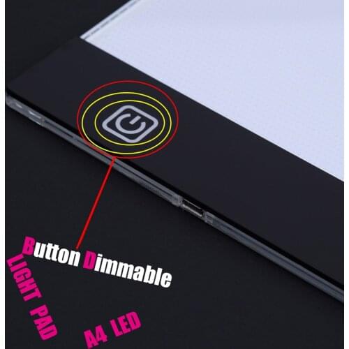 Ultrathin LED Light Tablet Pad EU/AU/US/USB Plug Diamond Embroidery Diamond Painting Accessories tool mosaic Can adjust ligh