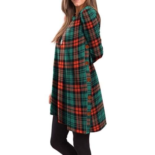 Women Casual Colorful Striped Printed Shirt Dress Autumn Long Sleeve Buttons Vintage Mini Dress Streetwear Female Dress Vestidos