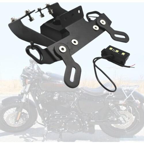 1pc Motorbike License Plate Holder Bracket for Yamaha FZ-09 2017-2018 Parts