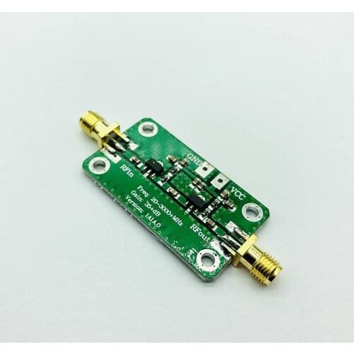20-3000MHz Wideband RF Low Noise Amplifier Radio Frequency LNA Gain: 35dB Transmitter RF Power amplifier Ham radio module