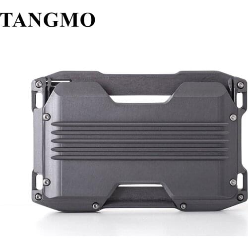 2021 New RFID Metal Cardholder Wallet Men Business Badge Credit Card Holder Small Aviator Minimalist Wallet for Card Man Purse