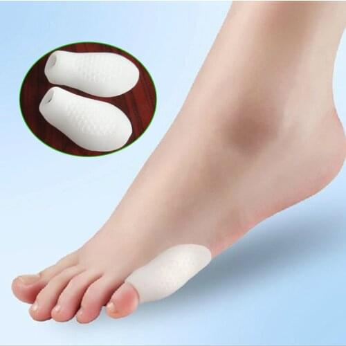 6pcs Silicone Gel Bunion Protector Toe Straightener Separator Thumb Valgus Little Toe Corrector Orthopedic Pain Relief D2228