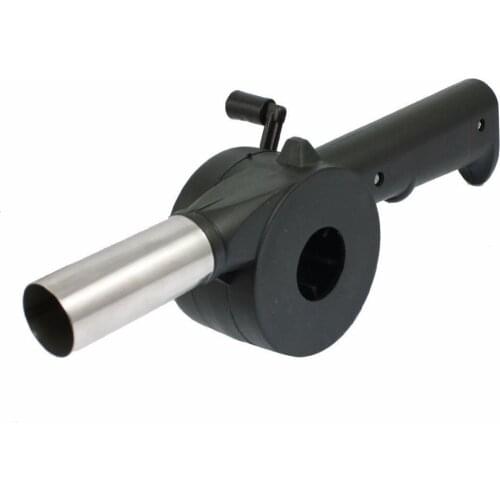 Free Shipping Picnic Camping Hand Crank Powered Barbecue BBQ Grill Fan Air Blower-Manual Operated Hand Crank Fan Air Blower(346)