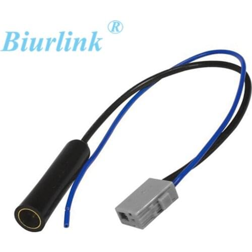 Biurlink 5Pcs Car CD Player Stereo Antenna Cable Adaptor For Honda Fit Civic Odyssey CRV Pilot