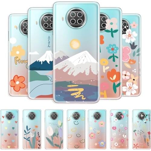 For Xiaomi Mi 10T Lite Case Clear Phone Case For Xiaomi Mi 10i Transparent Soft Coque on Mi 10i 10Tlite Shockproof Back Cover