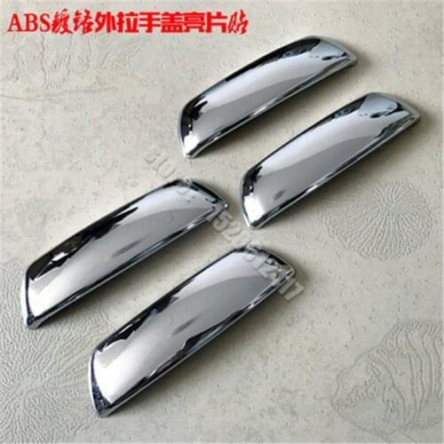 For Citroen Elysee S-Elysee 2008-2013 Car styling ABS Chrome Door Handle Bowl Door handle Protective covering Cover Trim