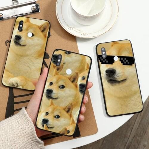 Doge Meme Kabosu Cute funny high quality Phone Case coque For Xiaomi Redmi note 7 8 9 t k30 max3 9 s 10 pro lite