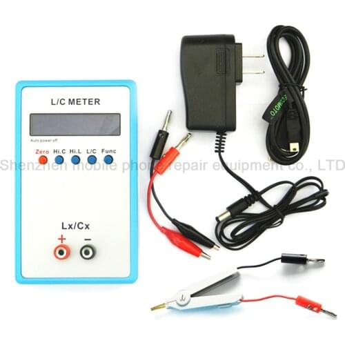 Inductance Inductor Capacitance Capacitor L/C Multimeter Meter Tester Capacitance Digital LCR Meter Measuring Instrument