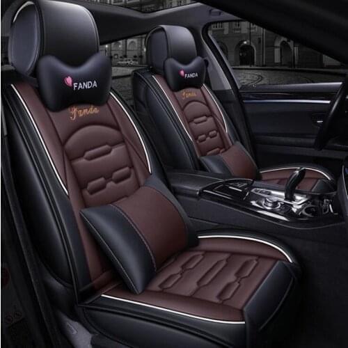 Leather PU car seat cover For subaru forester impreza xv outback Automobiles Seat Covers car seats protector 20 colors