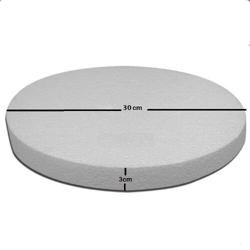 Polyfoam Cake Mat Round (30x3 cm) 422934524