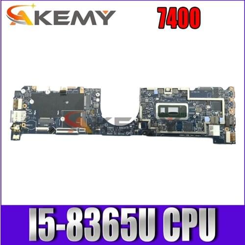 For DELL Latitude 7400 Laptop Motherboard LA-G441P CPU I5-8365U CN-0VM0F7 0VM0F7 VM0F7 Tested 100% work