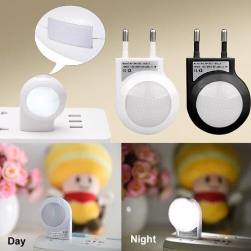 Mini LED Snail Night Light EU Plug Auto Night Lamp Built-in Light Sensor Control Light Wall Lamp for Baby Kids Bedroom