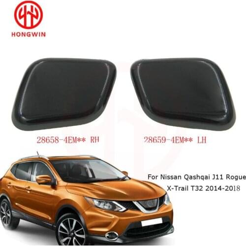 NEW Headlight Lamp Washer Spray Nozzle Cover Cap 28659-4EM** (LH),28658-4EM** (RH) For Nissan Qashqai J11 2014