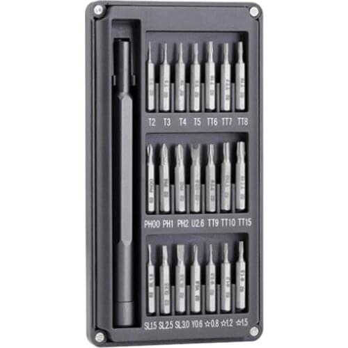 New 22 in 1 Precision Screwdriver Set Bits Magnetic Screwdriver Bit Set Accessory Mini Electronics Repair Tool Kits