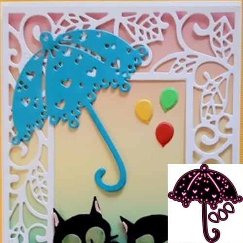 New Umbrella Metal Die Cutting Dies Stencils DIY Scrapbooking Album Decorative Embossing DIY Paper Cards Making