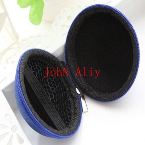 Wholesale Mini Zipper Sport Earphone Headphone SD Card Storage Bag Box Hard Carrying Pouch Case