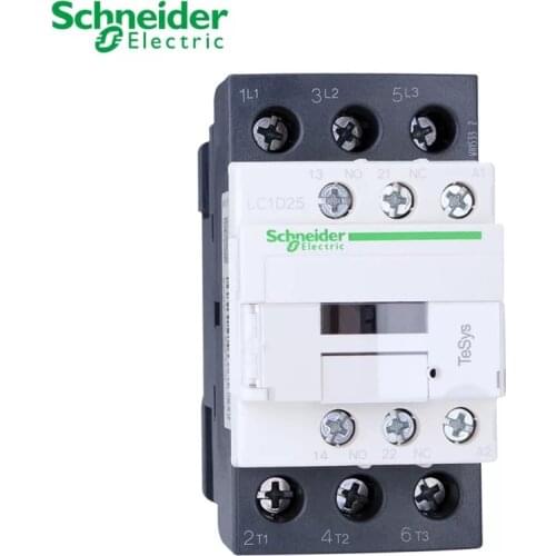 Schneider electric TeSys D 3-ploe contactors-Motor control category AC-3 LC1D25*7C AC24V-380V 25A 50/60HZ