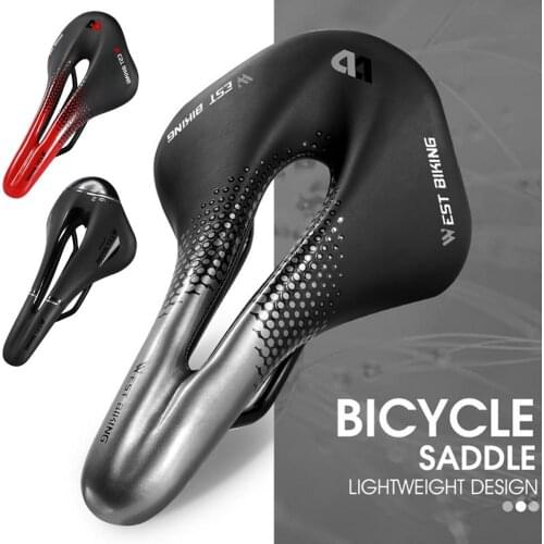 Bicycle Saddle Breathable Mountain Road Bike 3D Hollow Seat Waterproof Comfortable MTB Saddle Cushion For Cycling Bike Accessory