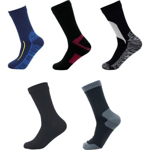 Mountaineering Waterproof Socks Outdoor Ski Wading Waterproof Mens and Womens Socks Breathable Perspiration Windproof Warm
