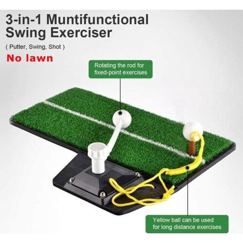 1set Plastic Golf Swing Putting Rod Practice Tools Golfing Aids Accessories with Training Golf Stick Ball Golf Train Beginn B6A6